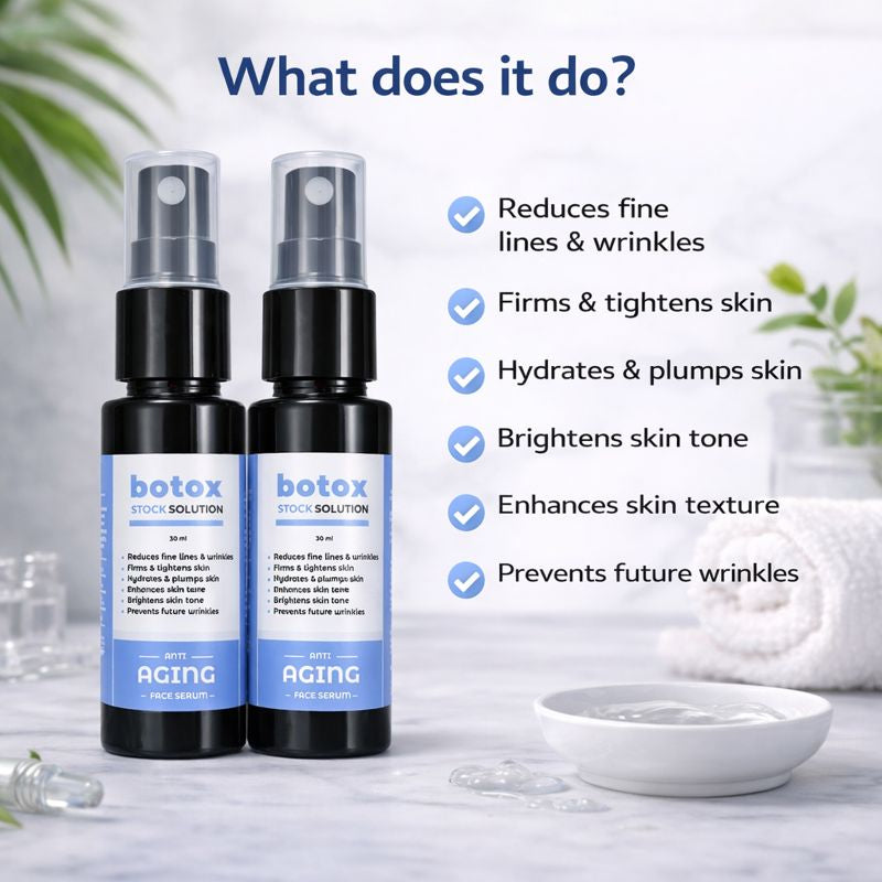 SS Spray botox anti aging serum pack of 2