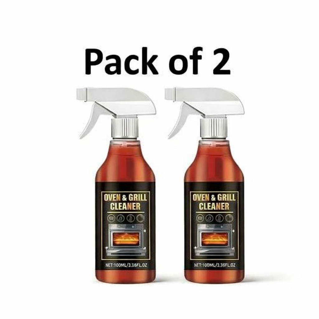 Oven & Grill Cleaner Spray 100ml (pack of 2)