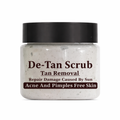 De-Tan Scrub for Tan Removal, Acne and Pimples Free Skin pack of 1