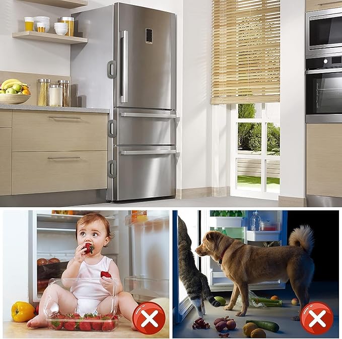Fridge Freezer Door Lock -Baby Safety Child Lock