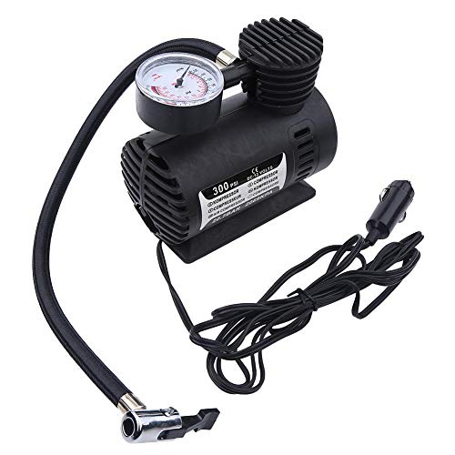 12V Mini Air Compressor, Portable ElectricDigital Tire Inflator Pump