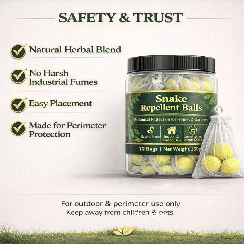 Snake Repellent Balls Advanced Herbal Shield Protection