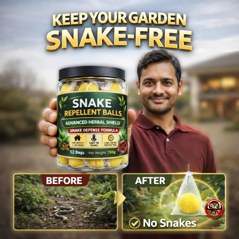 Snake Repellent Balls Advanced Herbal Shield Protection