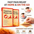 Capsicum Hot Pain Relief Patches for Neck, Shoulder, Back & Joints pack of 1(10 PCS)