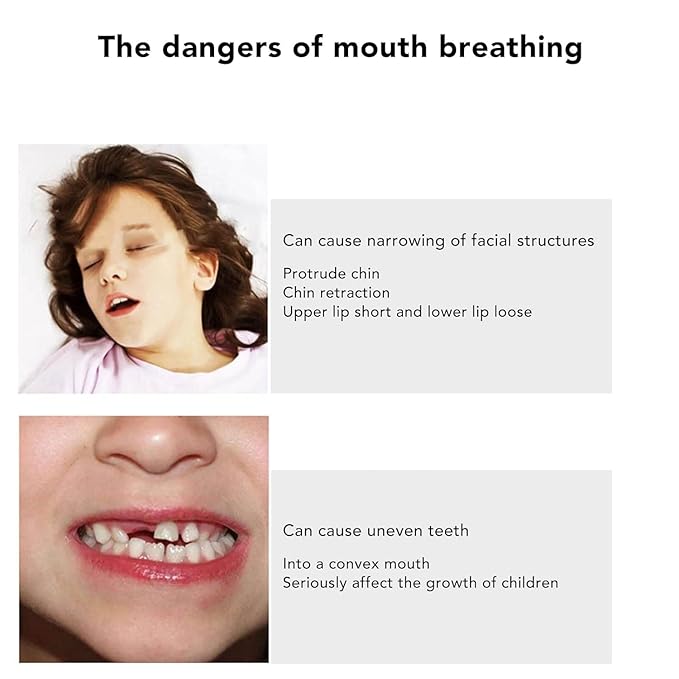 Kids Sleep Strips – Safe Nose Breathing Mouth Tape for Kids & Adults