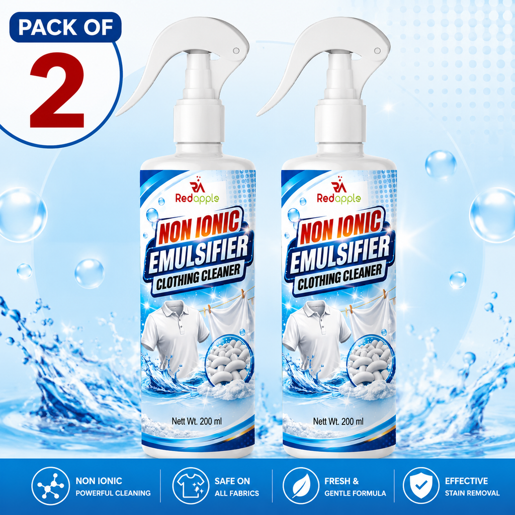 Non Ionic Emulsifier Clothing Cleaner Spray 200ml pack of 2