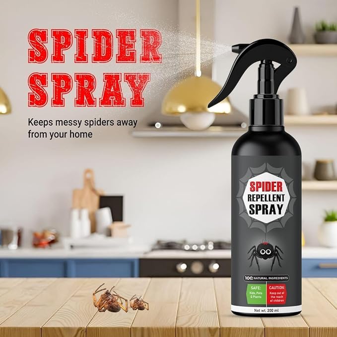 Spi-der Repellent Spray - Natural, Vegan & Eco-Friendly  PACK OF 2