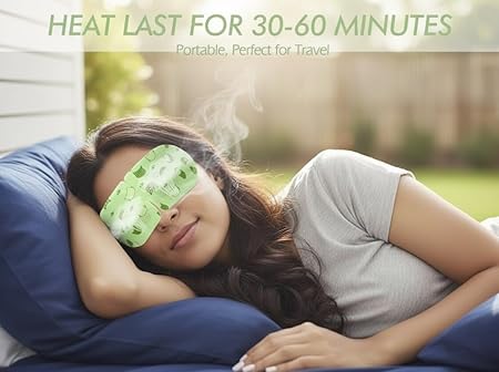 Self-Heating Steam Eye Mask for Dry Eyes PACK OF 10