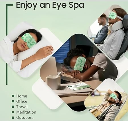 Self-Heating Steam Eye Mask for Dry Eyes PACK OF 10