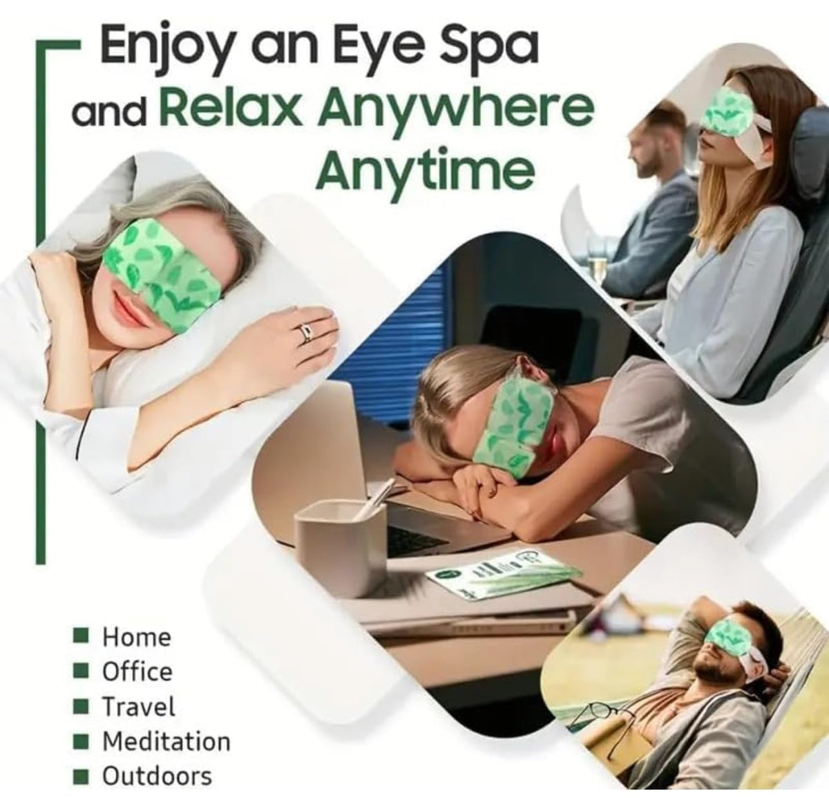 Self-Heating Steam Eye Mask for Dry Eyes PACK OF 10