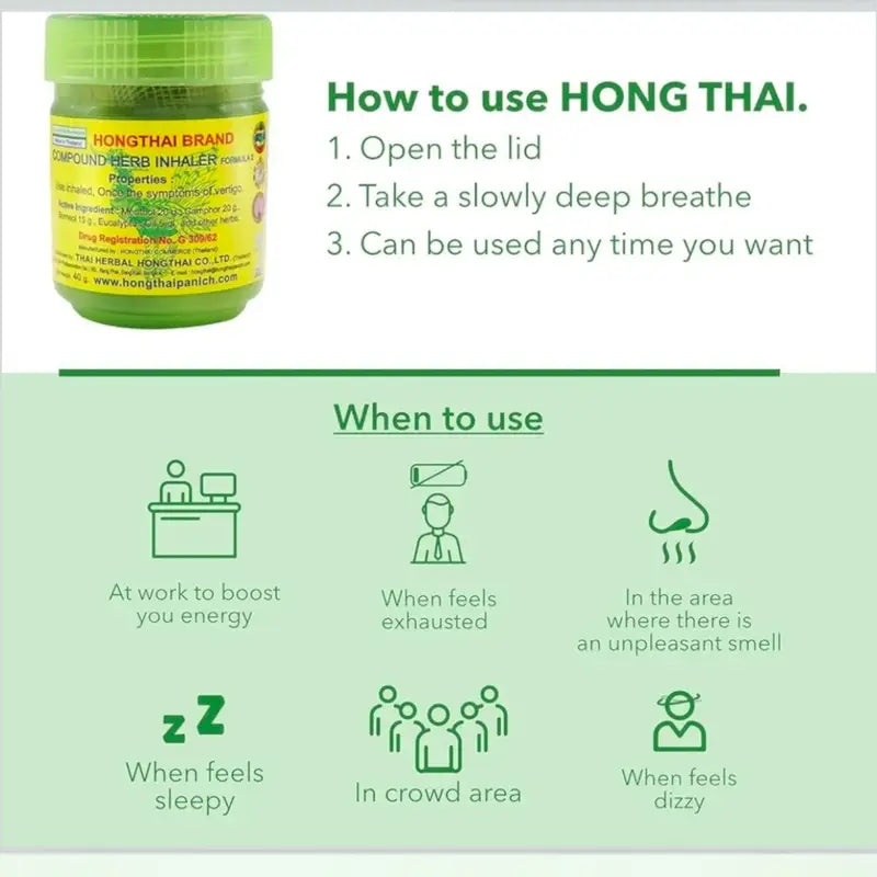 THAI Herbal Inhaler Pack Of 1