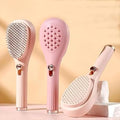 Self Cleaning Hairbrush pack of 1(random color)