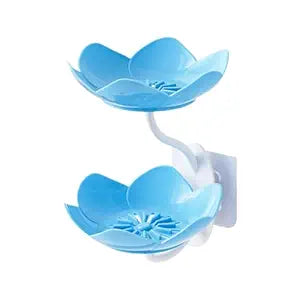Drain Soap Tray Double Layer Wall Mounted Soap Box for Bathroom (RANDOM COLOR) pack 1 , 2 and 3