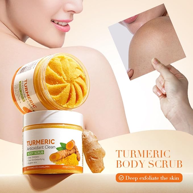 Turmeric Antioxidant Clean Body Scrub PACK OF 2