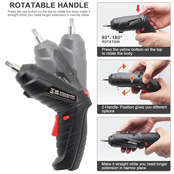 Cordless Electric Screwdriver 47 in 1 Kit