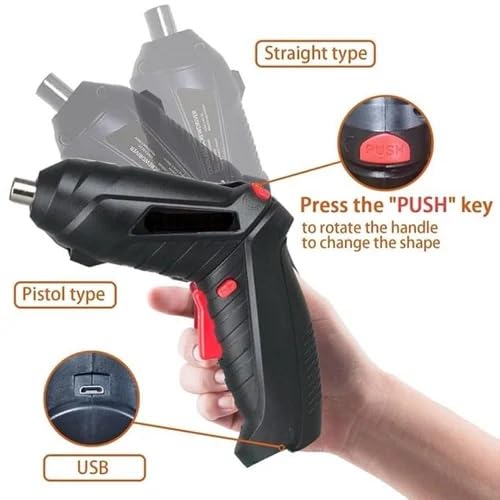 Cordless Electric Screwdriver 47 in 1 Kit
