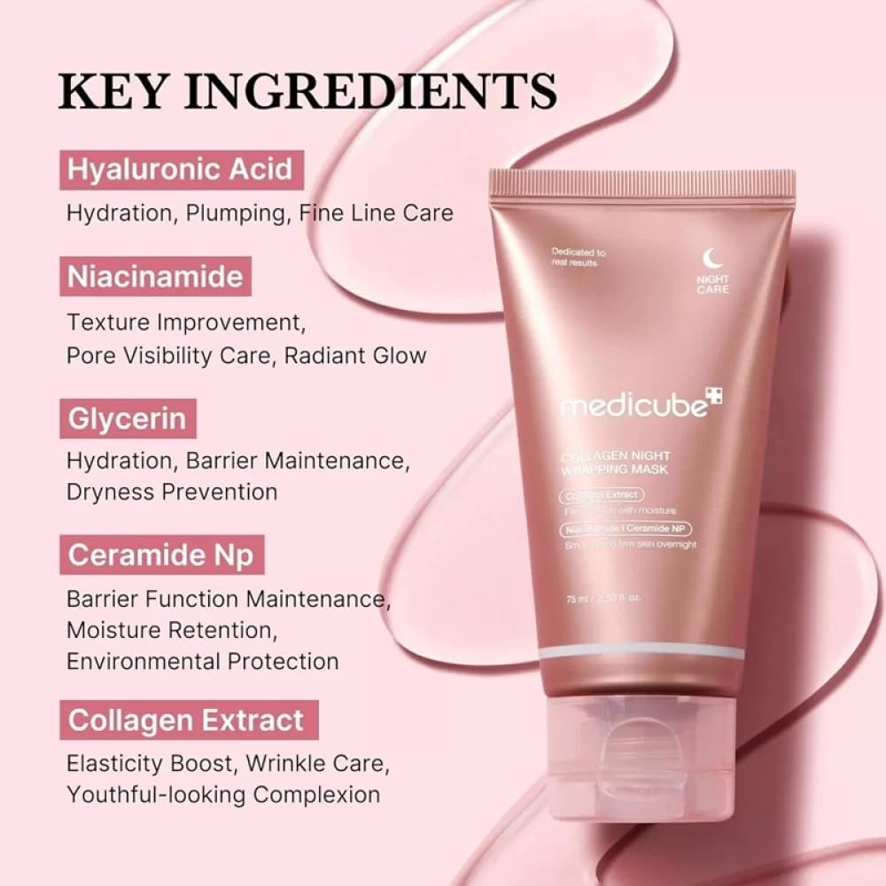 Medicube Collagen Night Wrapping Mask PACK OF 2
