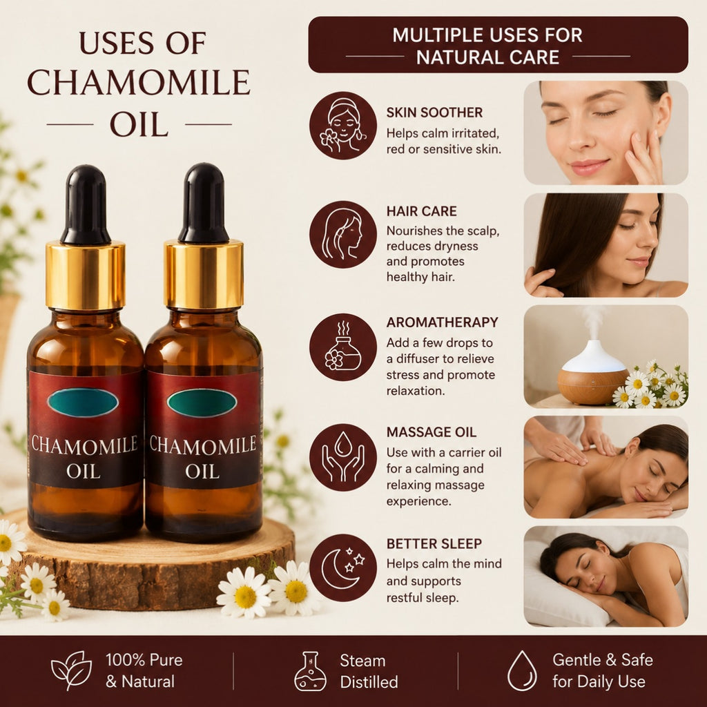 Chamomile Sleep Body Essential Oil 60ml PACK OF 2