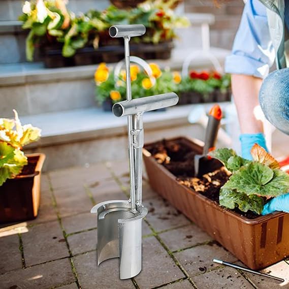 Bulb Planter Tool Ergonomic Planting Tool