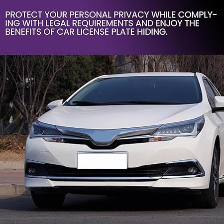 Invisible Car Stealth  License Plate Spray Protector 50ml each pack of 2