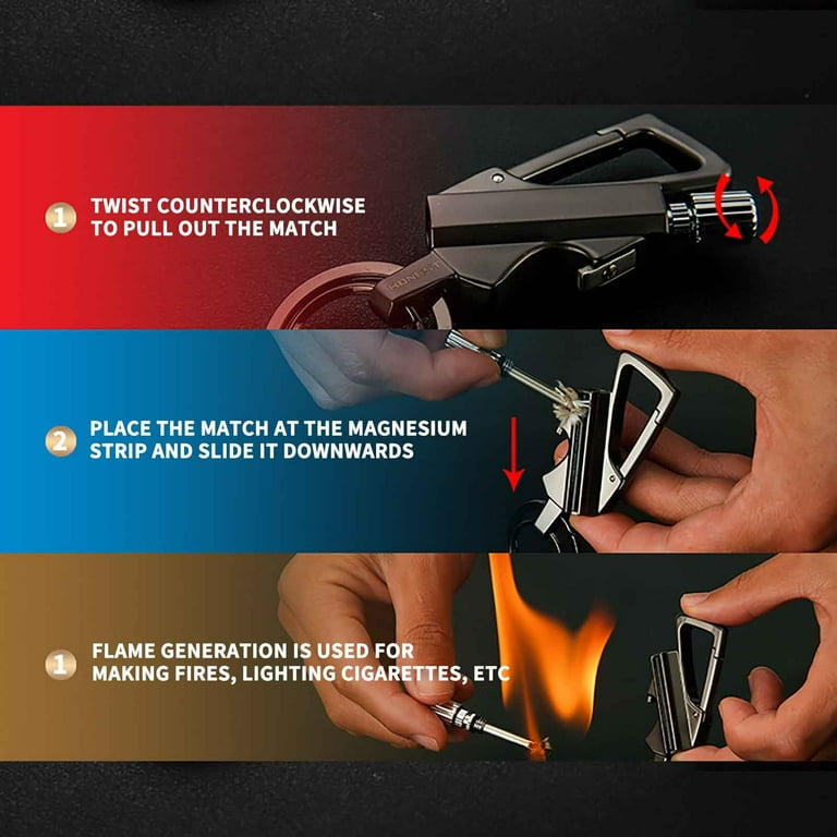 SS Keychain Lighter