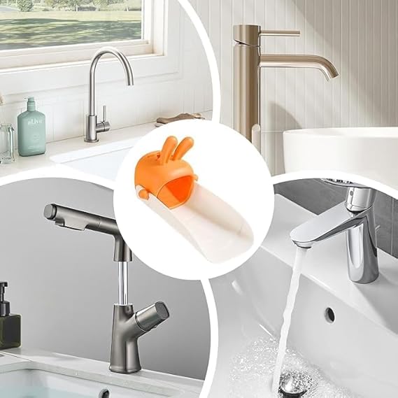 Rabbit Tap Extender Pack Of 2 (random color)