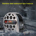 Stainless Steel Tape Measure Portable Measuring Tapes for Craftsmen Carpentry 7.5 Meters