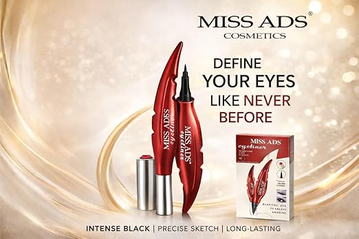 Eyeliner Pen, Waterproof, 24H Long Lasting