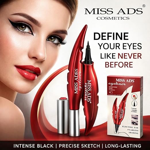 Eyeliner Pen, Waterproof, 24H Long Lasting