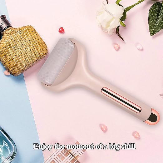Ice Face Massager for De-puffing, Shrink/Tighten Pores & Face Toning Massage