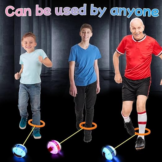 Ultimate LED Flashing Jumping Hopper Ball Pack Of 1