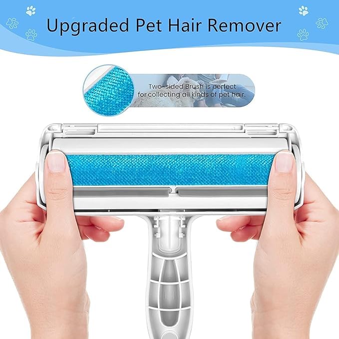 Pet Hair Remover Roller (MULTICOLOR) PACK OF 1