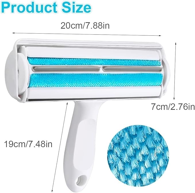 Pet Hair Remover Roller (MULTICOLOR) PACK OF 1
