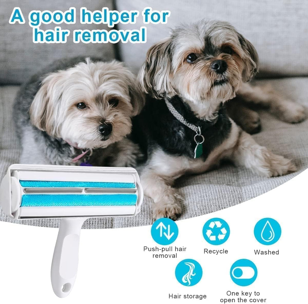 Pet Hair Remover Roller (MULTICOLOR) PACK OF 1