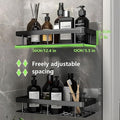 Shower Caddy Shelf for Home & Kitchen Storage Organizer Hanging Shelves Rack (PACK OF 2)