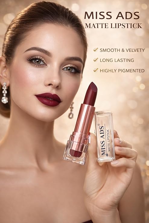 Matte Finish Lipstick MAML55RMM