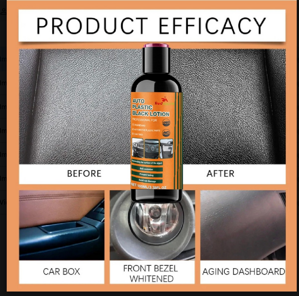 Auto Plastic Black Lotion 100 ml Pack of 2