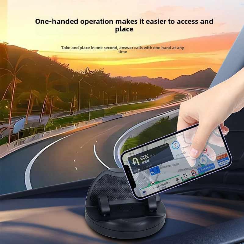 Universal 360 Degree Car Mobile Holder for Dashboard Non-Slip Silicone Phone Stand for car