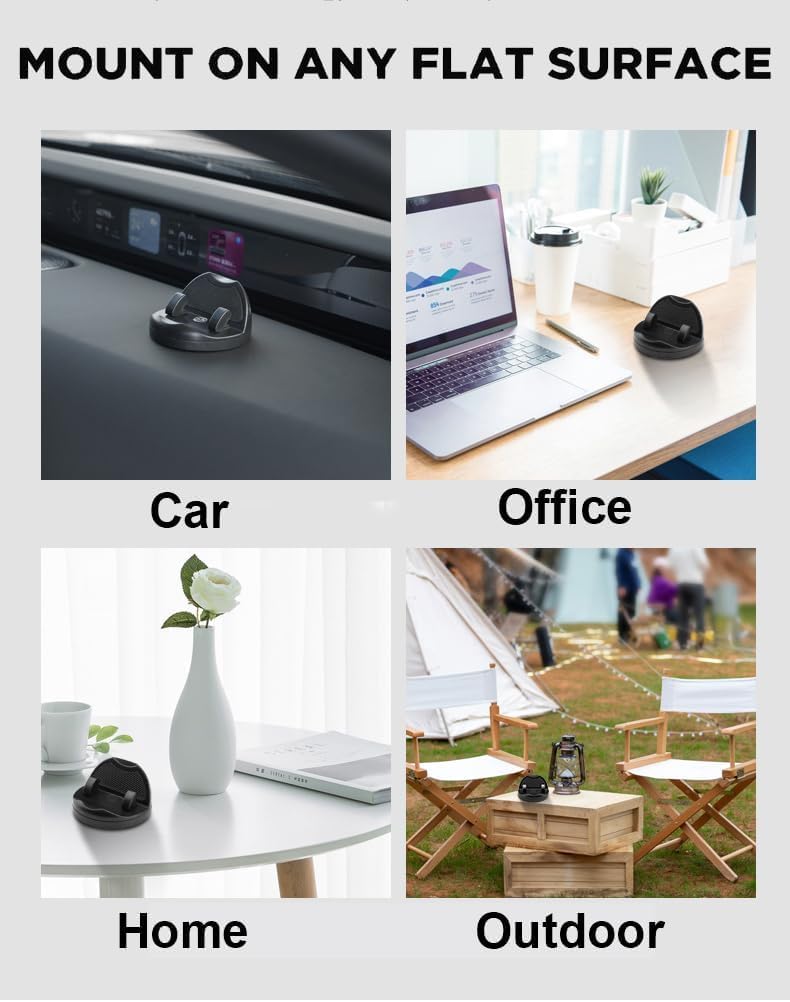 Universal 360 Degree Car Mobile Holder for Dashboard Non-Slip Silicone Phone Stand for car