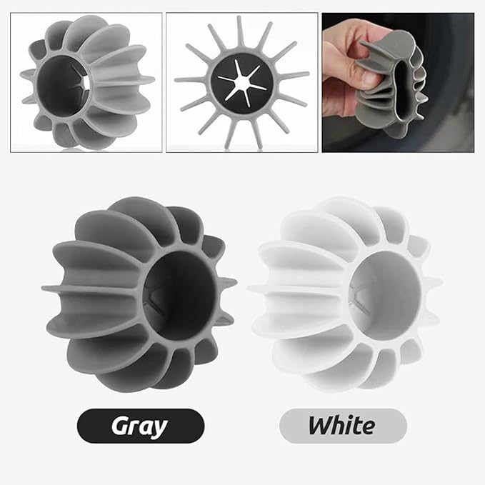 6pcs Reusable Silicone Laundry Balls