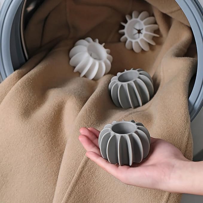 6pcs Reusable Silicone Laundry Balls