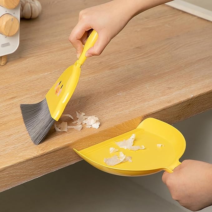 Plastic Small Broom & Dustpan Set,1Pc