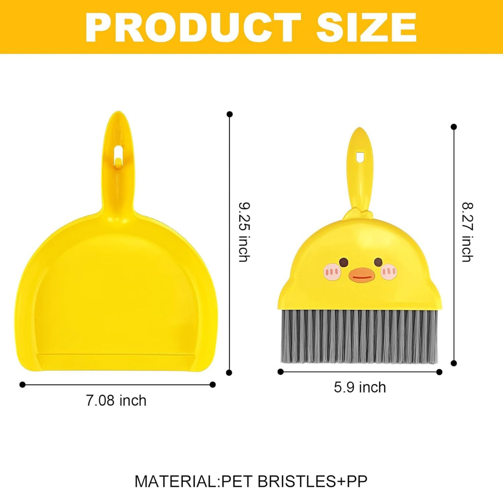 Plastic Small Broom & Dustpan Set,1Pc