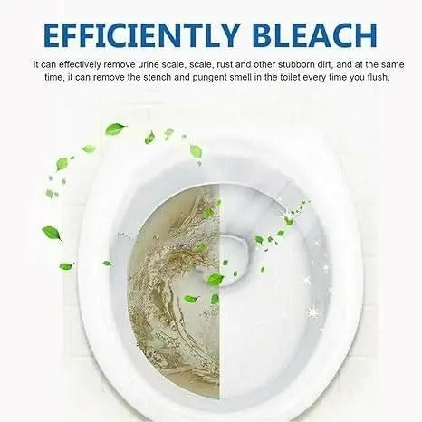 Toilet Cleaning Agent Powder Foaming 400g(pack2)