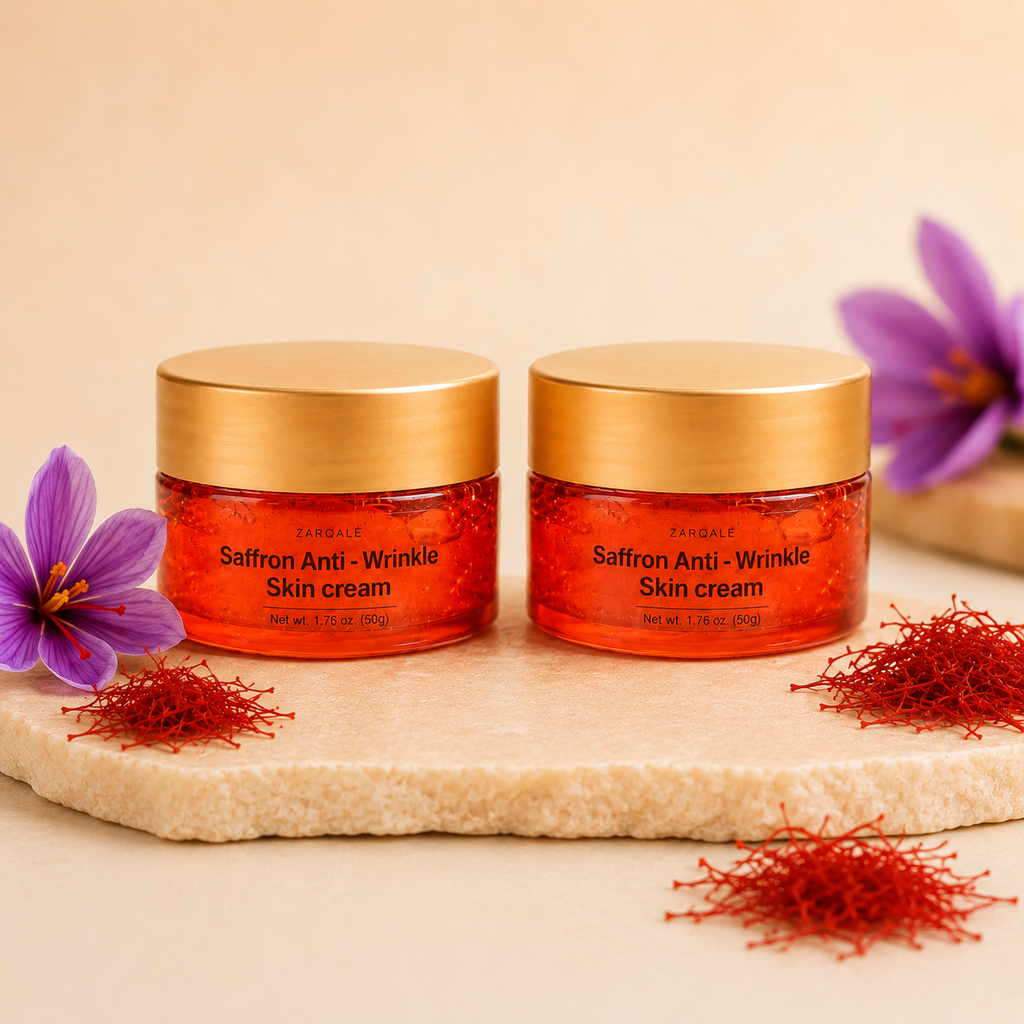 Saffron Anti Wrinkle Skin Cream pack of 2