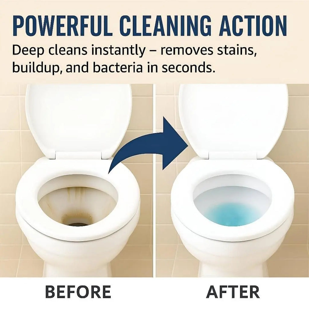 Toilet Cleaning Agent Powder Foaming 400g(pack2)