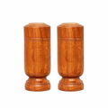4 inch Wooden Tumbler Glass  Pack of 2