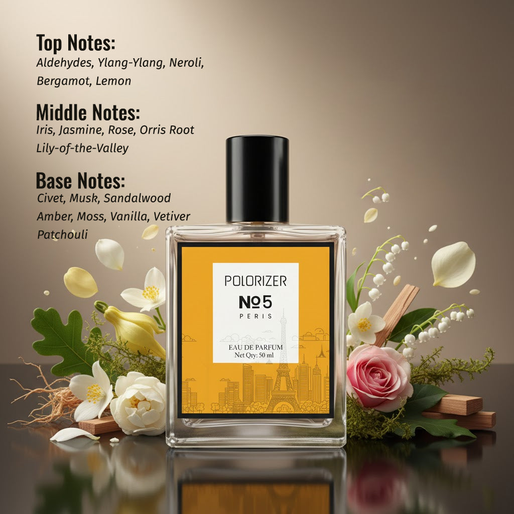 Polorizer No 5 Perfume For Women - 50ml