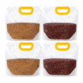 Food Storage Bag Grain Sealed Kitchen Grains 0.5litre  pack of 4