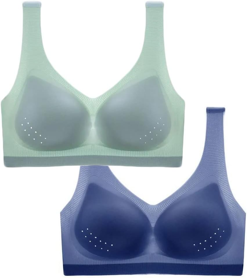 Ultra Thin Ice Silk Bra (Pack of 2)